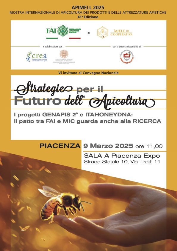 Banner convegno FAI Apimell 2025